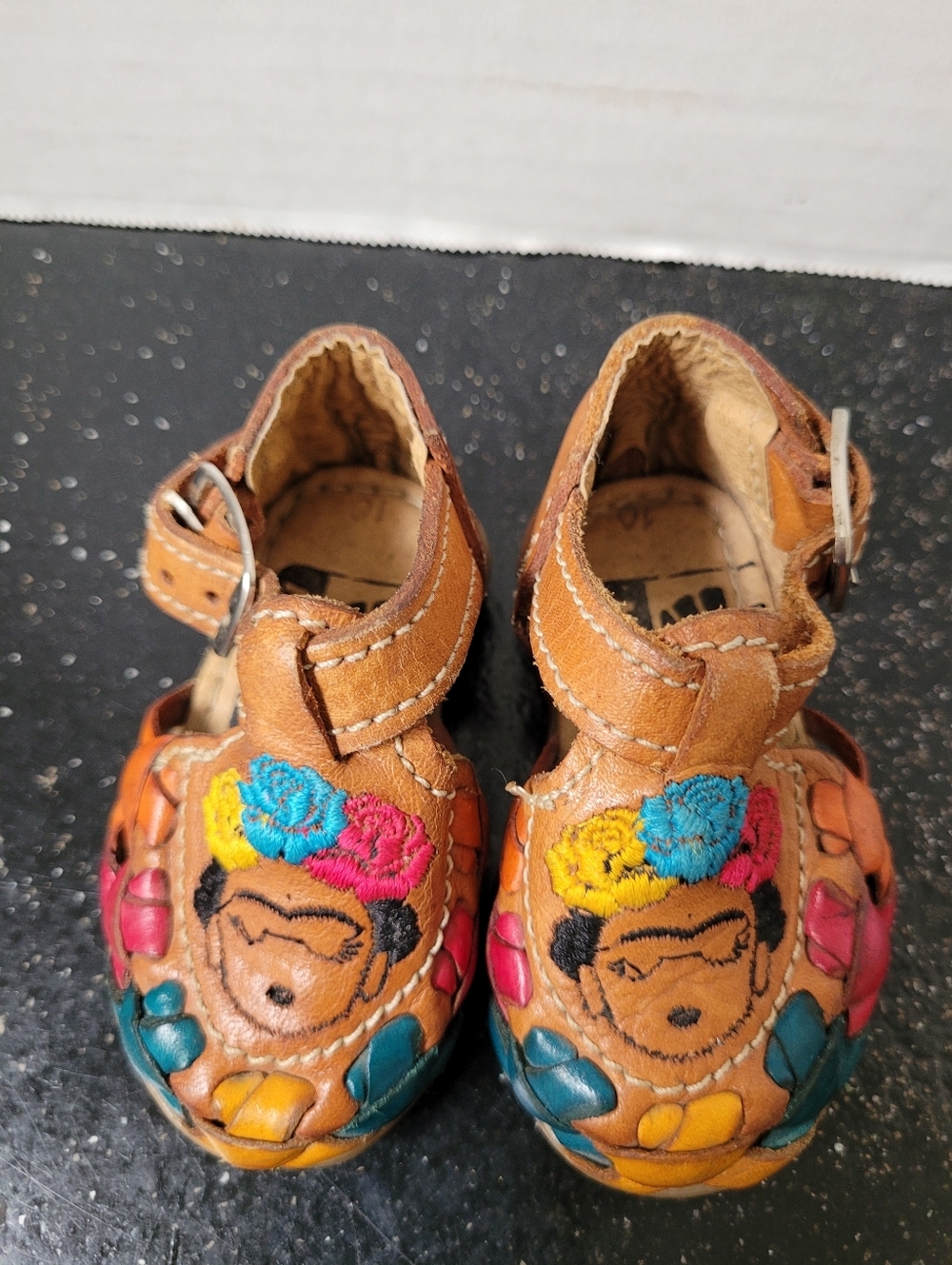 Infant Mexican Huarache Sandals Frida Kahlo